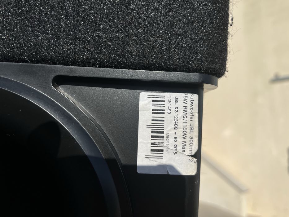 subwoofer JBL 1100 w