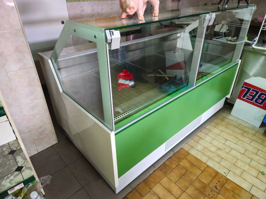 Vitrine expositora para carne