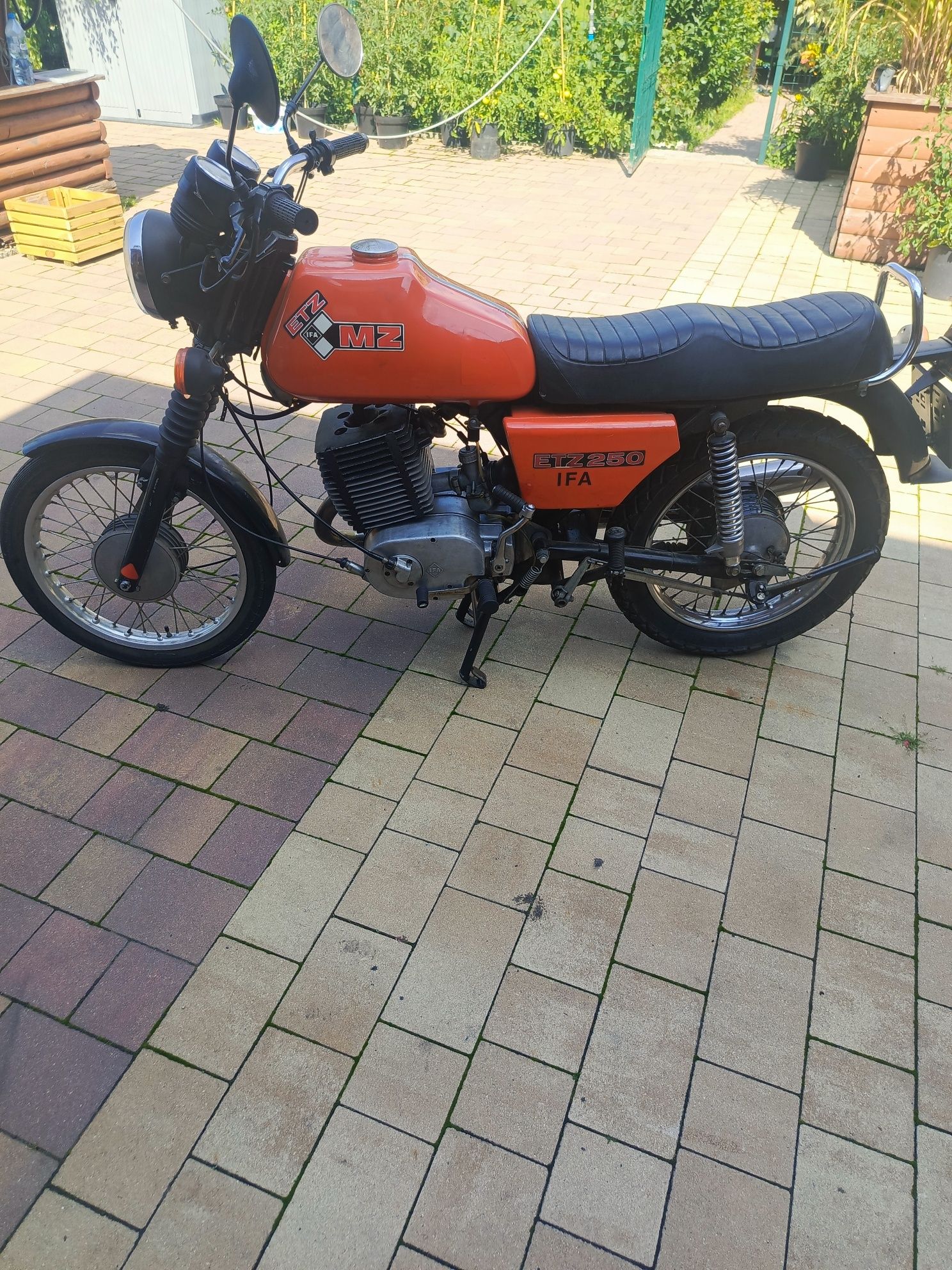 MZ etz 250 zarejstrowana