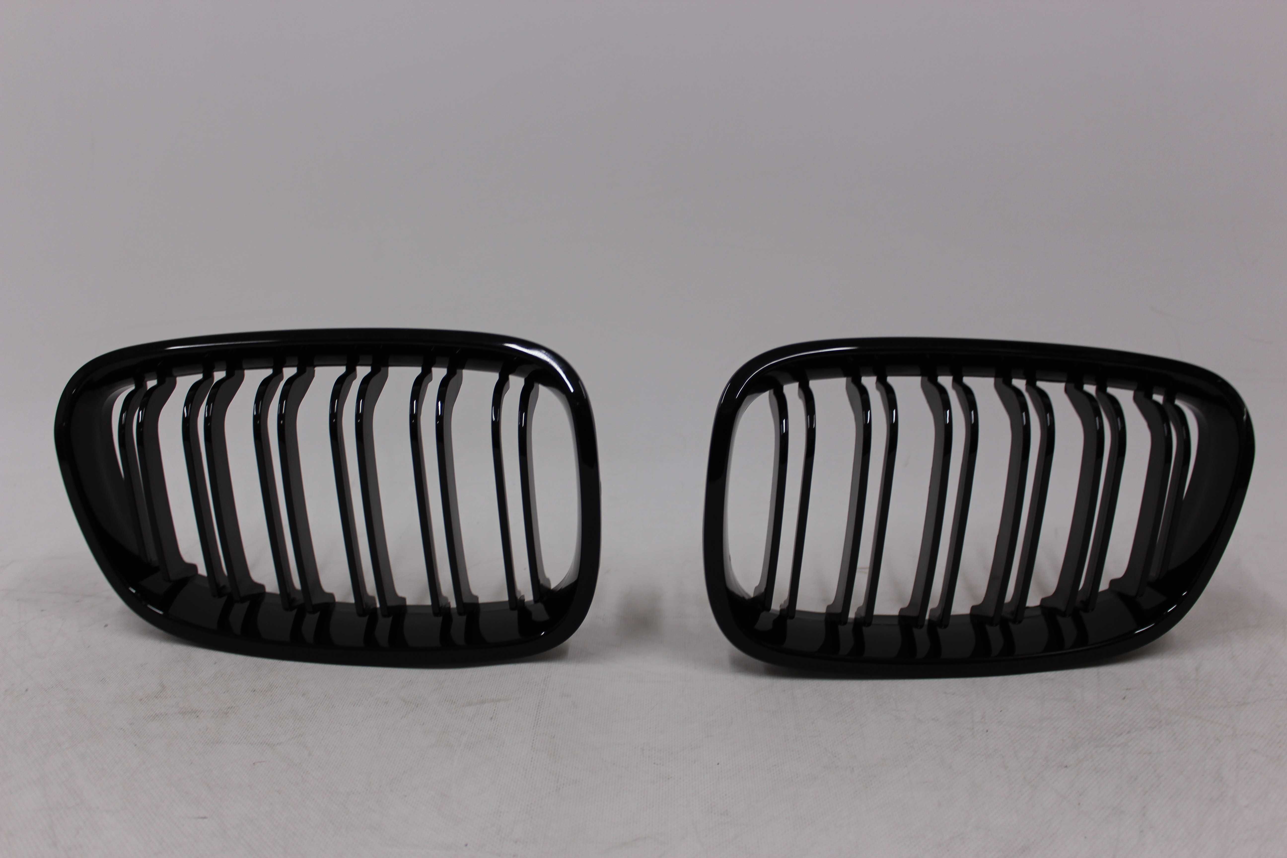 GRILL Nerki Atrapa chłodnicy BMW F20 F21 r.11-14 GLOSSY BLACK M-Look