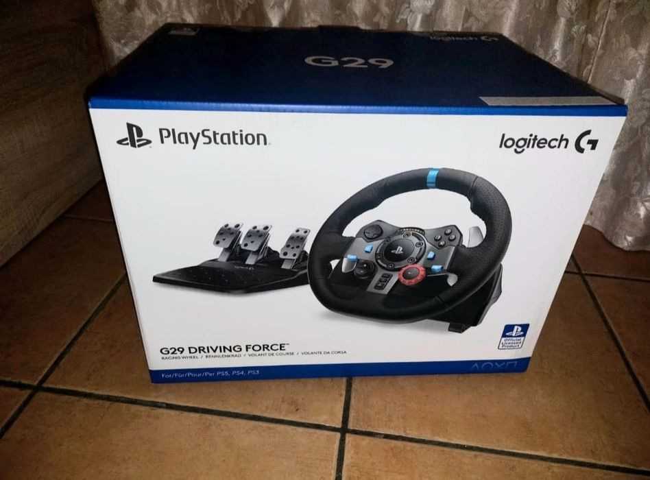 Volante e pedais G29 Driving Force Logitech
