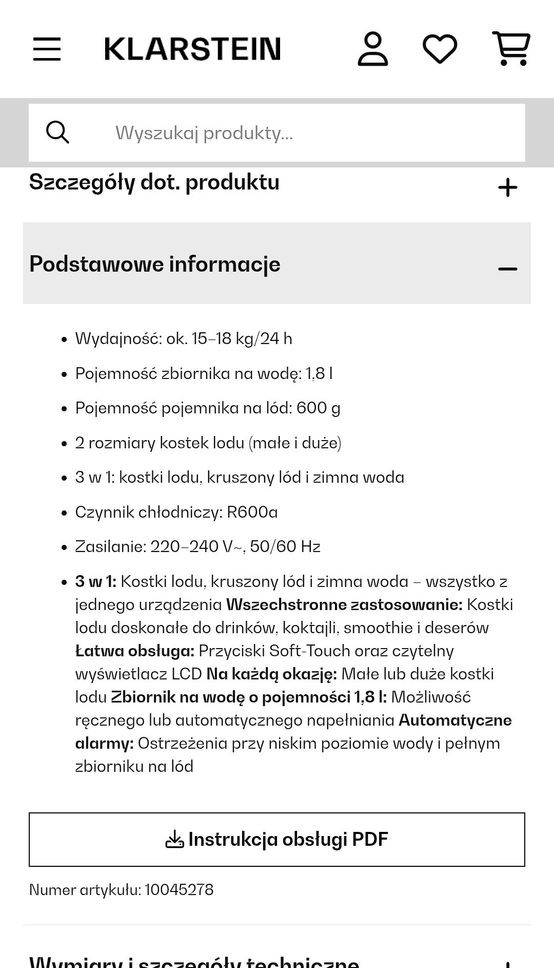 Kostkarka do lodu 3w1