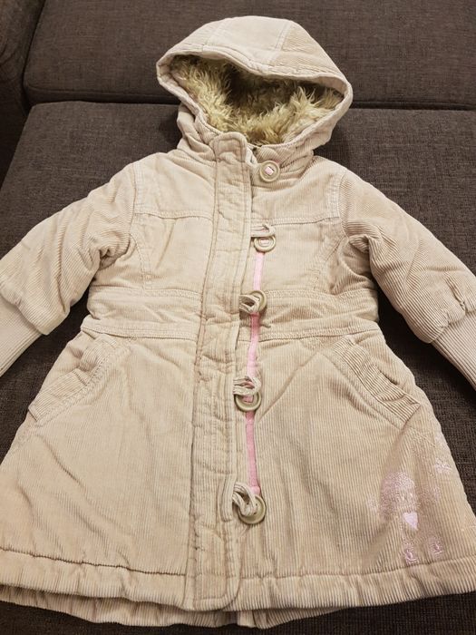 Kurtka,płaszczyk dla dziewczynki 5-10-15 r.92