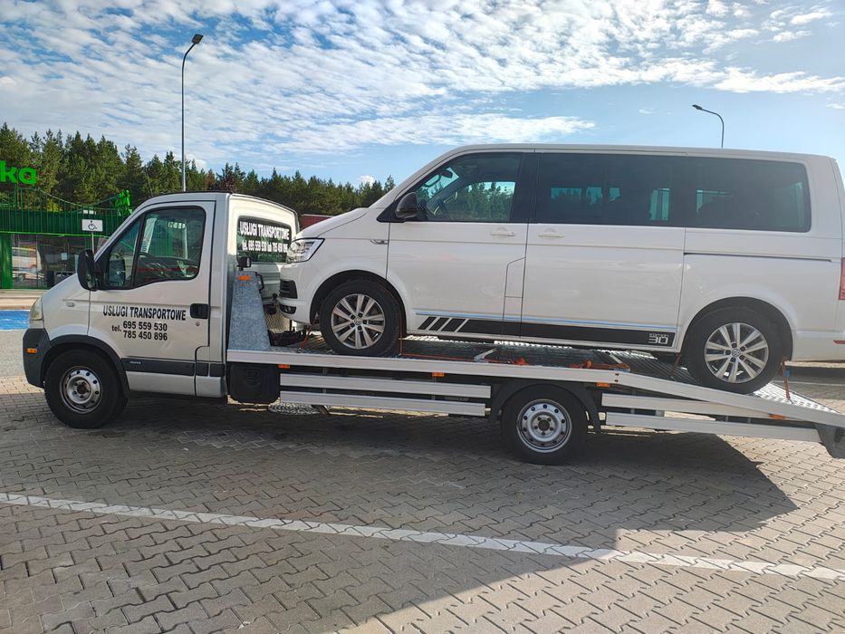 USŁUGI TRANSPORTOWE – laweta / auto-laweta / HDS