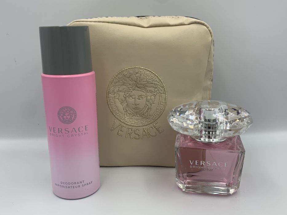 Zestaw Versace Bright Crystal 90ml. + Dezodorant