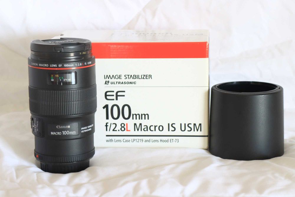 Objectiva Canon 100mm f2,8L Macro