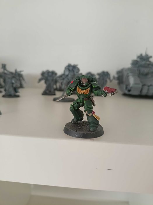 Warhammer 40K - Dark Angels - Niepomalowana Armia