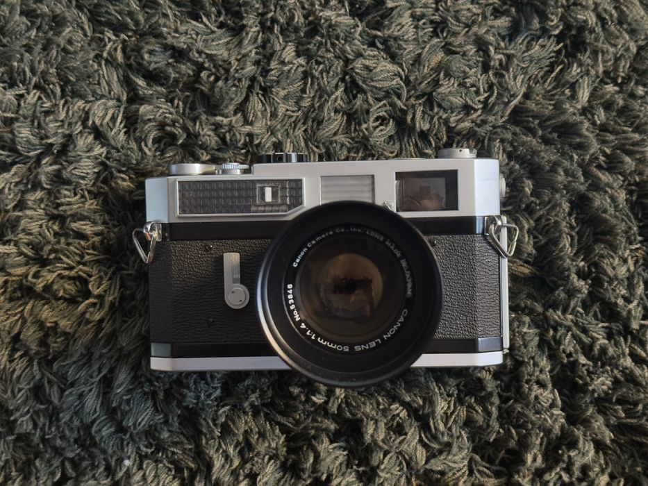 Canon 7 + обʼєктив 50mm f1.4 ltm