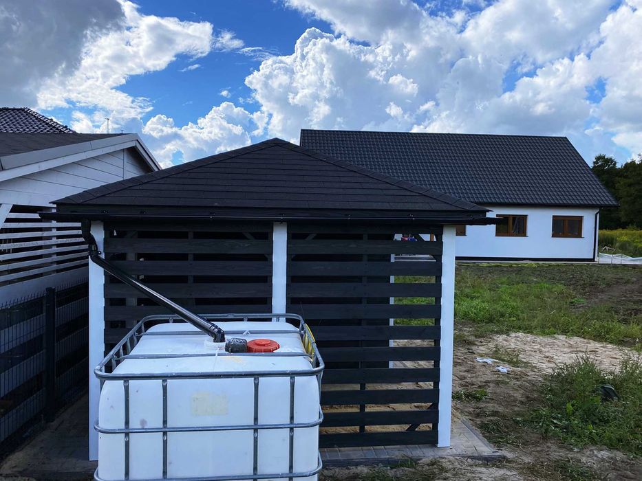 Altana ogrodowa z domkiem narzędziowym Afrodyta 3m x 5m - PRODUCENT