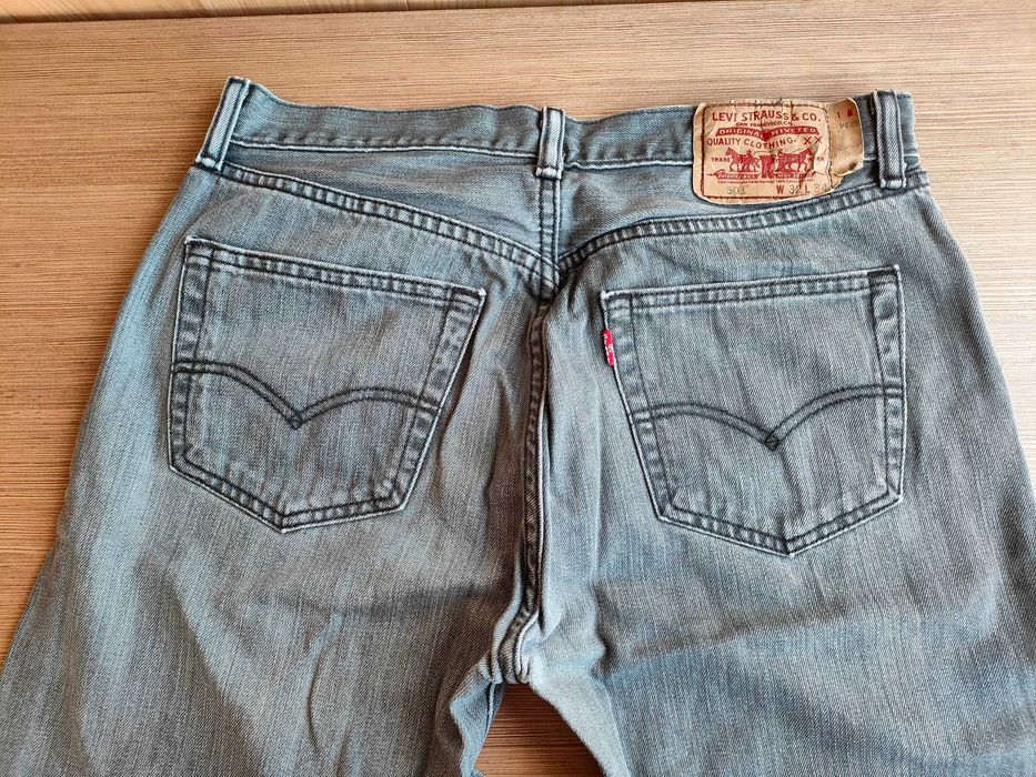 Джинси Levi's Premium 501® Original Fit Men's Jeans сірі W32L34