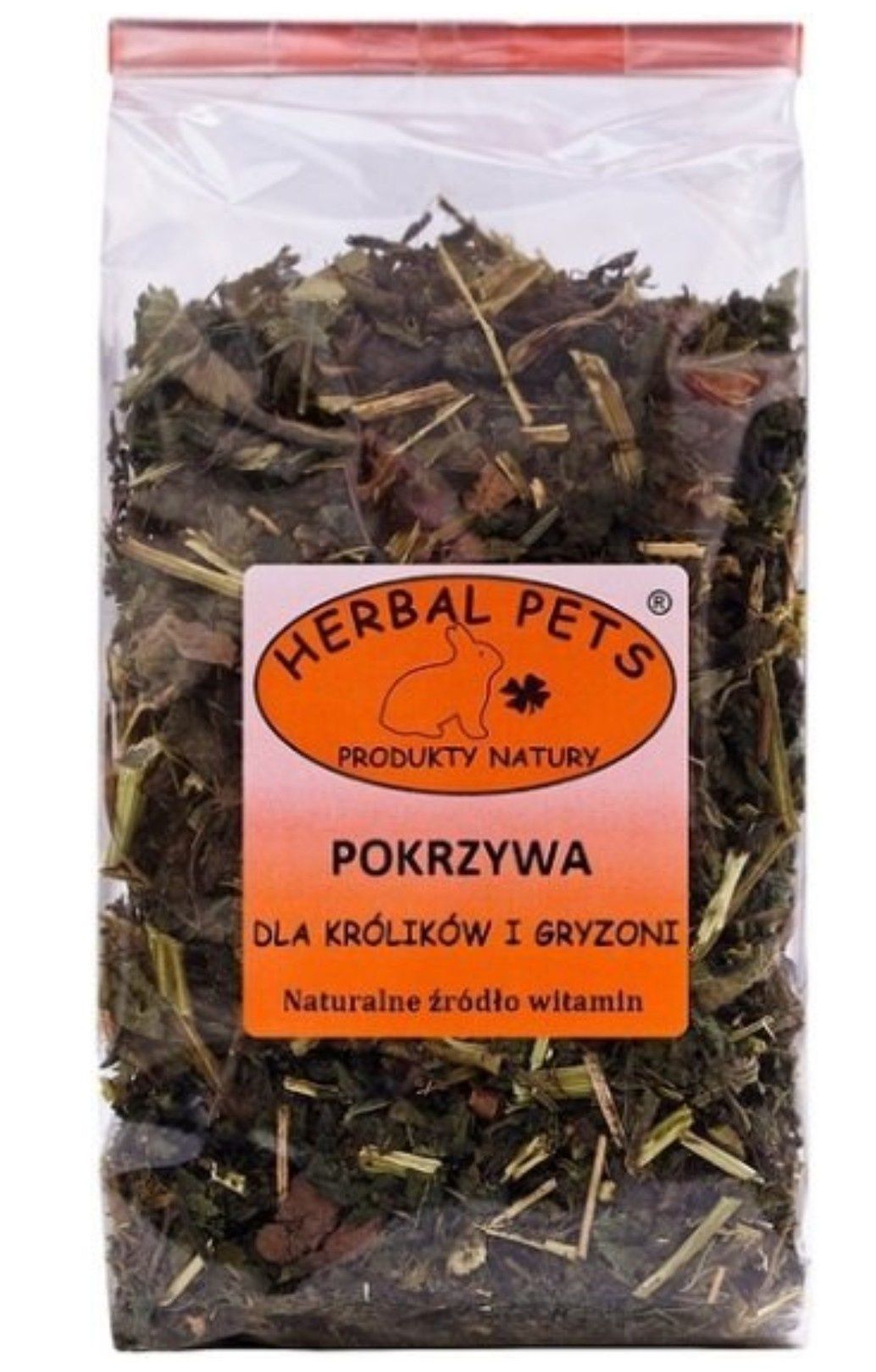 Herbal pets pokrzywa  suszona dla gryzoni i królikow70g