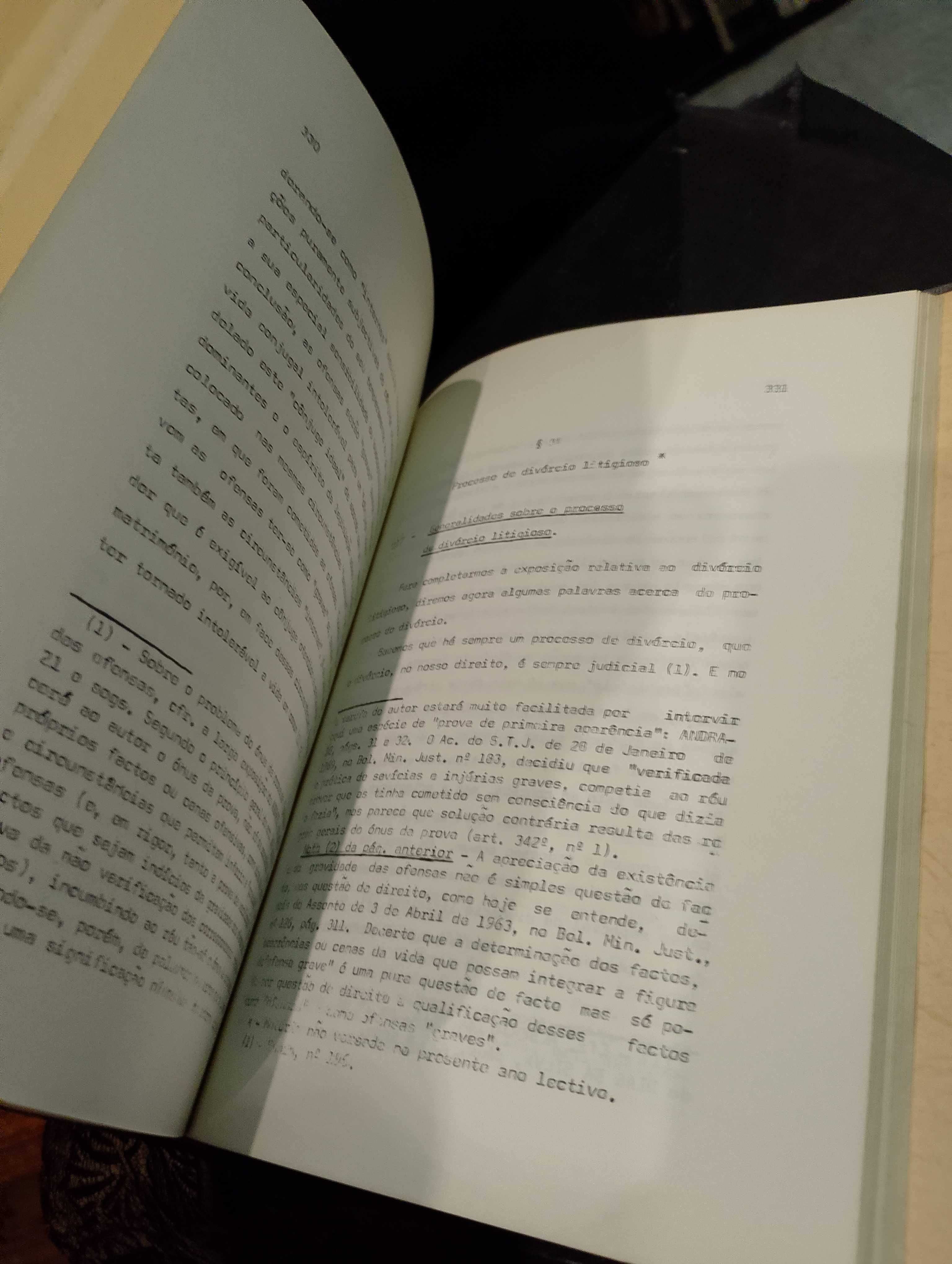 Curso de Direito de Família (Tomo 1º e 2º)- Francisco Manuel P. Coelho