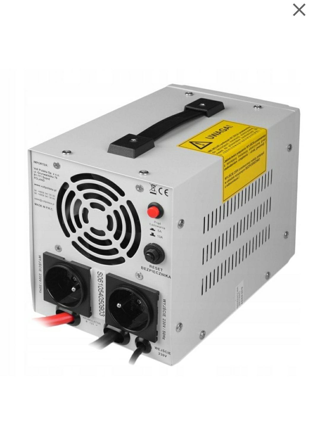 Перетворювач бесперебойник інвертор БДЖ ИБП Volt Polska sinus pro 12 2