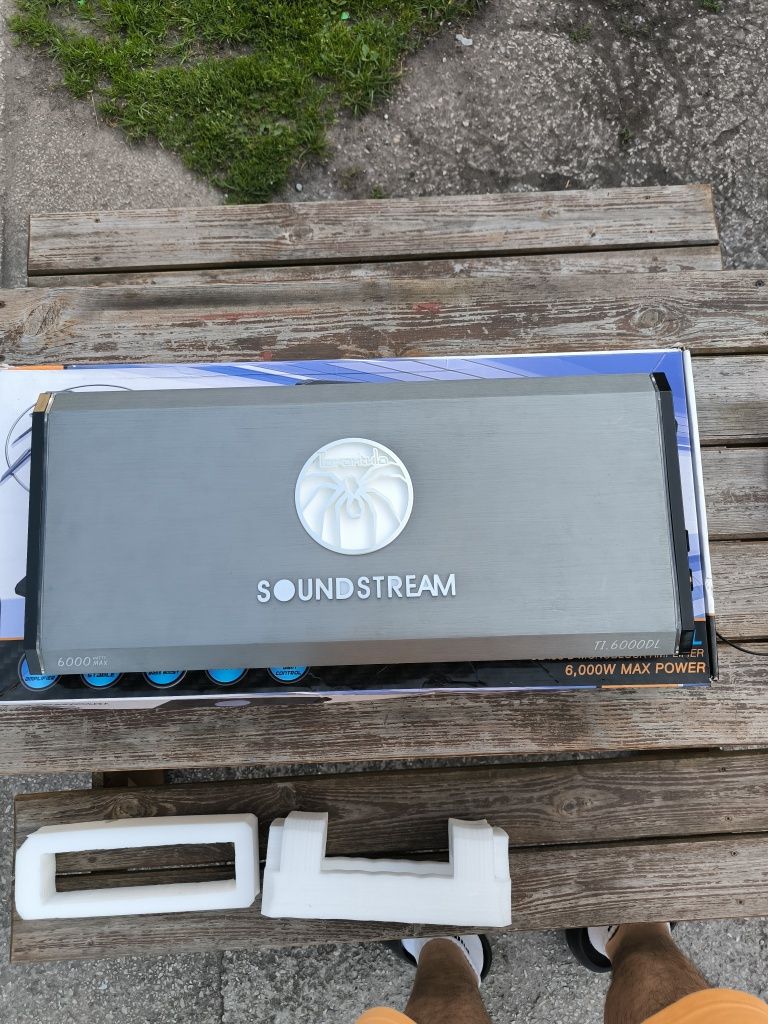 Wzmacniacz Soundstream T1.6000DL 3000 RMS jak nowy mega mocny okazja!!