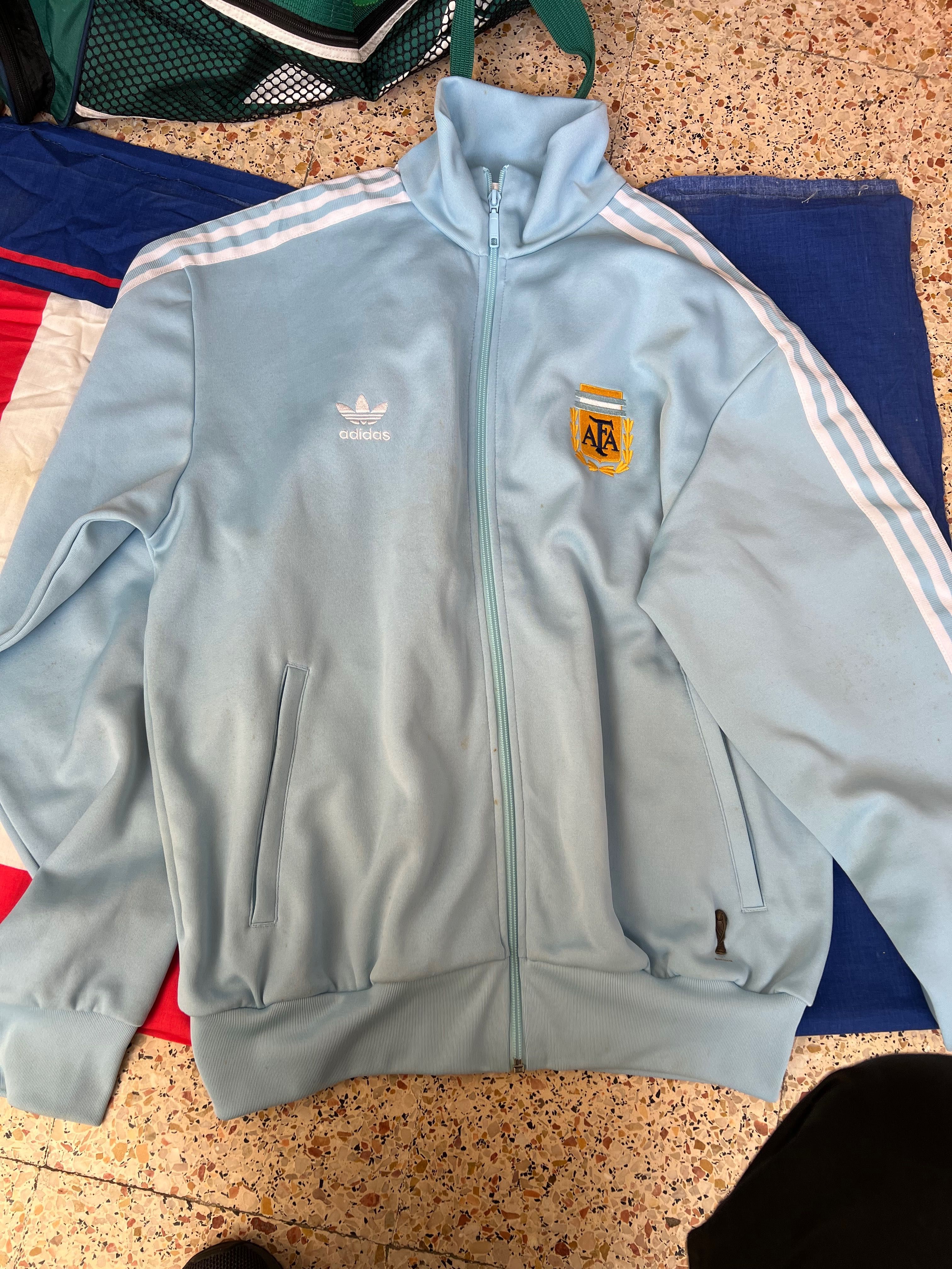 Casaco adidas tamanho xl argentina futebol autentico usado