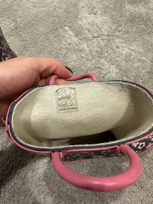 Kalosze dziewczęce rozmiar 28