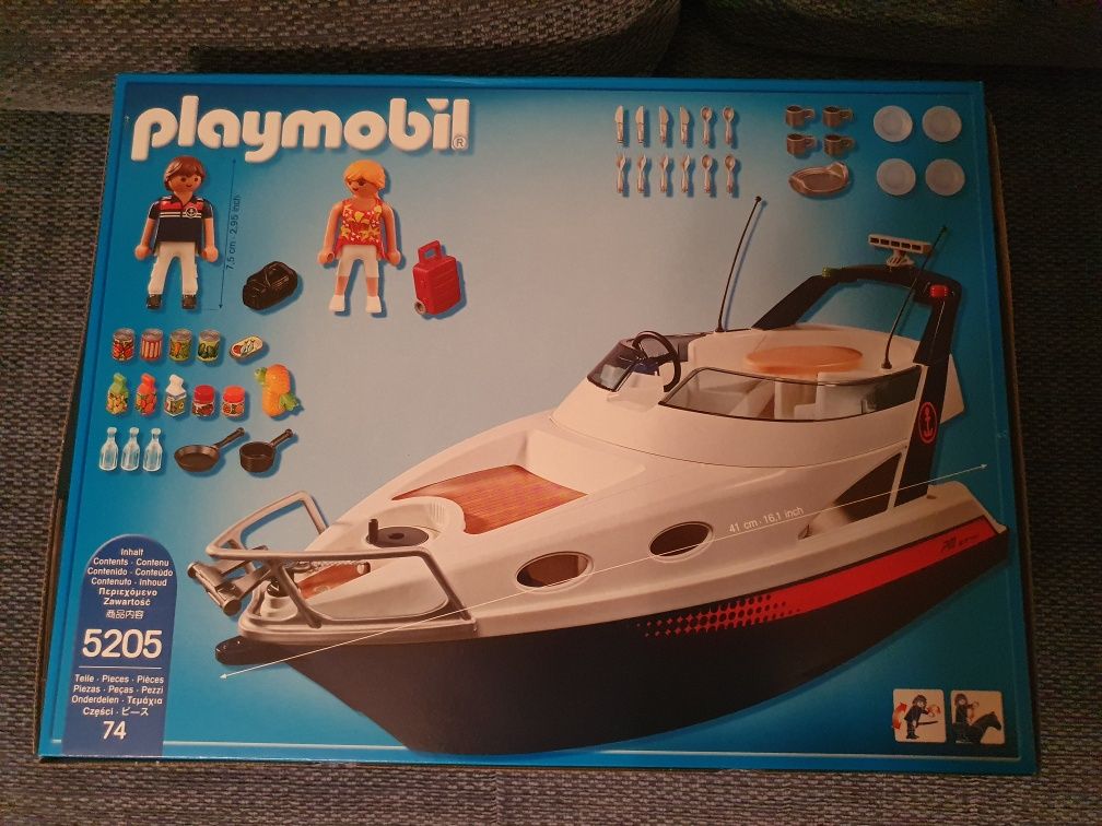 PLAYMOBIL 5205 NOWY Luksusowy jacht summer fun. motorówka łódka statek