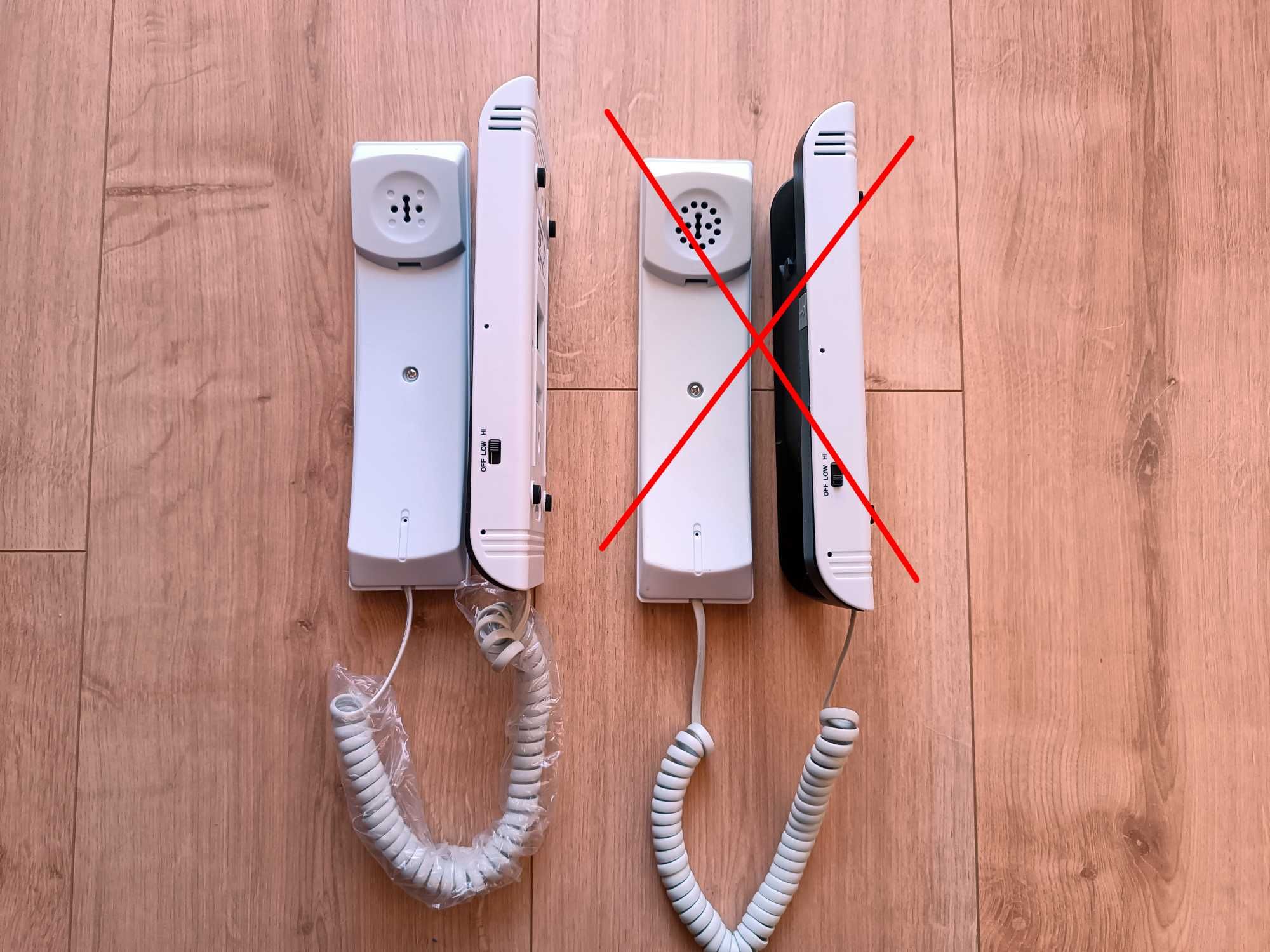 unifon słuchawka domofon analogowa (2-przewodowa) CYFRAL ADA-03C4 SLIM
