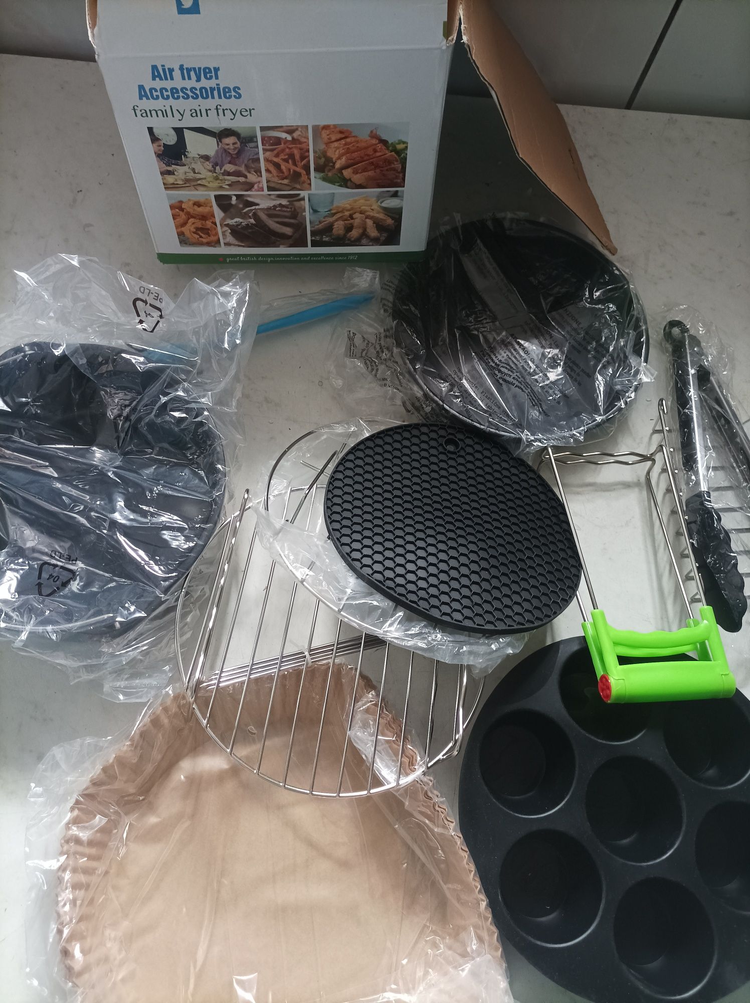 zestaw do pieczenia Air fryer