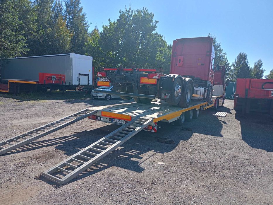 wynajem naczep niskopodwoziowy Niskopodłogowy kielce radom warszawa