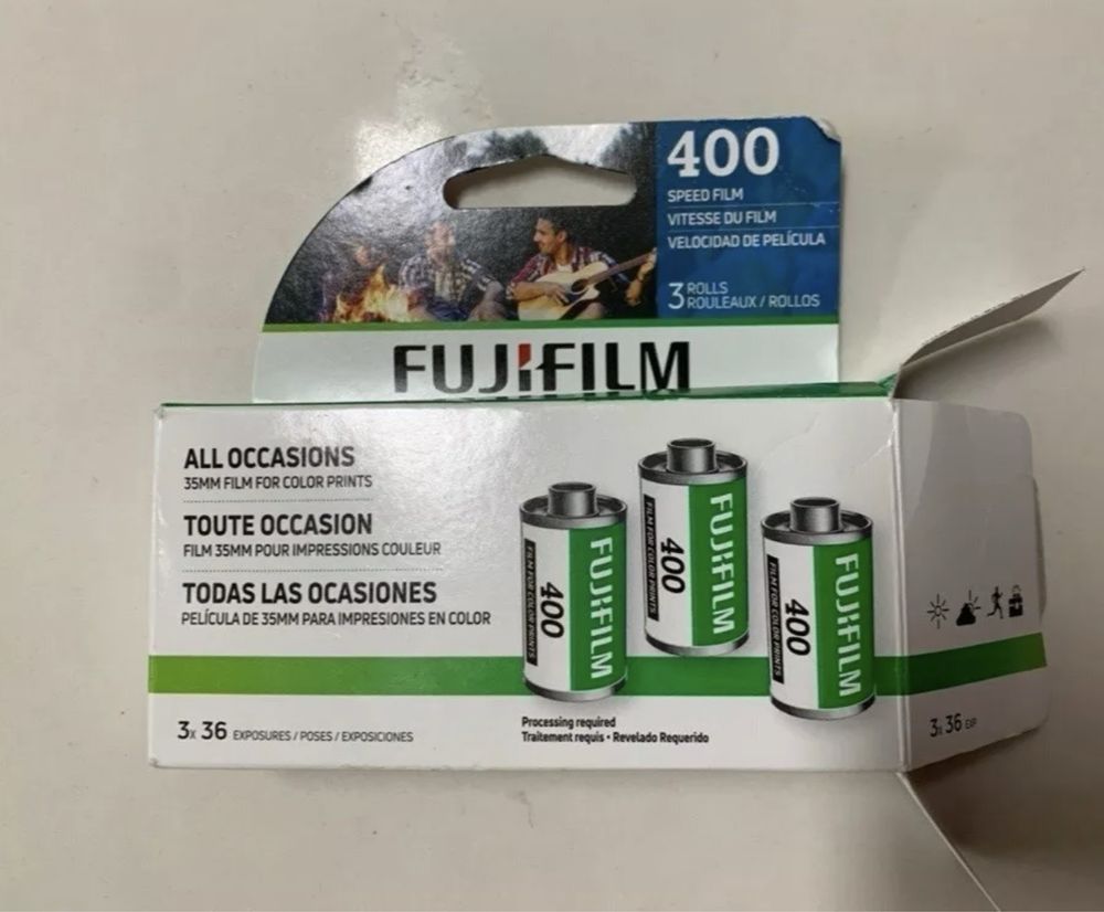Фотоплівка фотопленка Fuji Fujifilm Superia 400/36 фотопленка 35мм