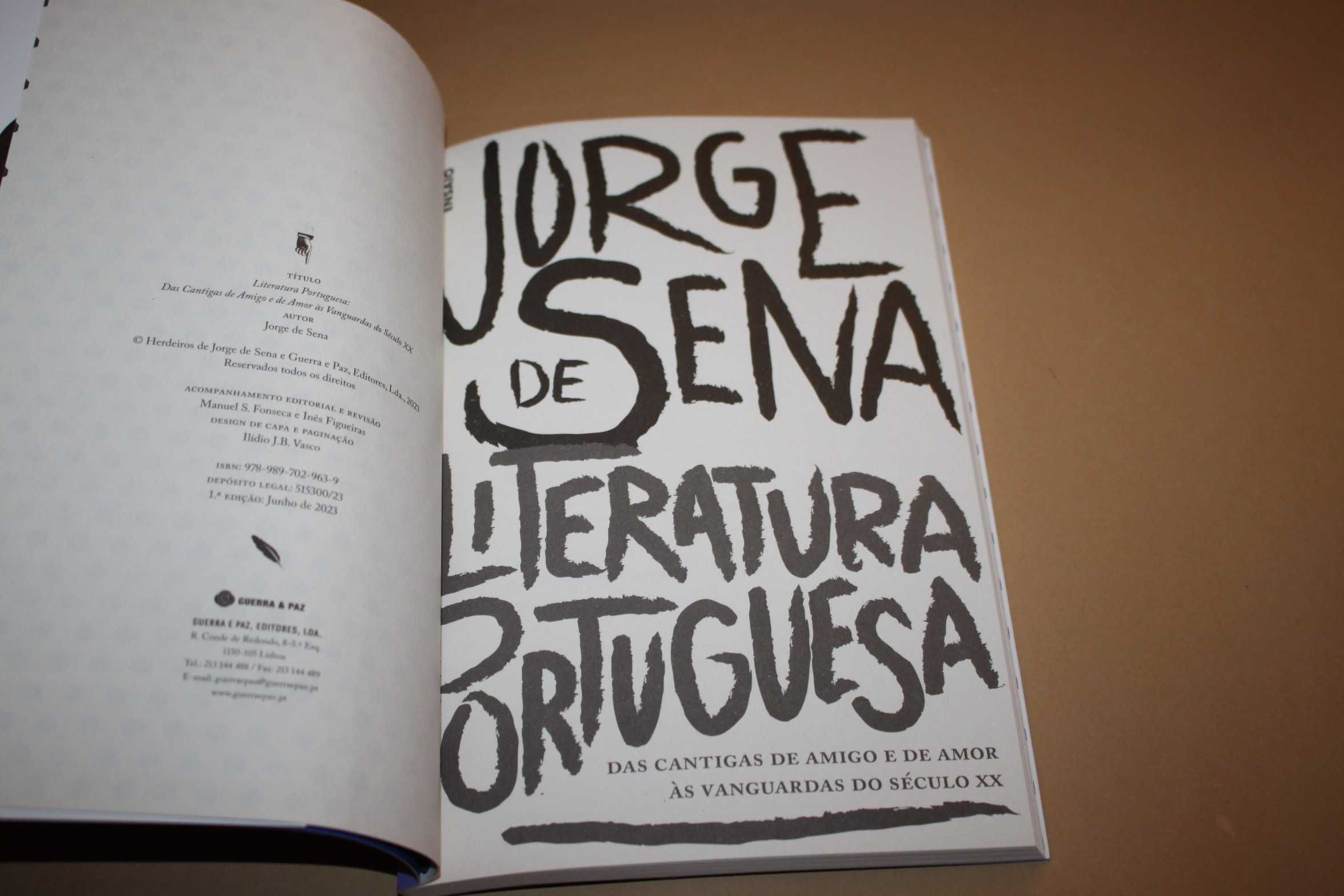 Literatura Portuguesa
Das cantigas de amigo  e am//Jorge de Sena