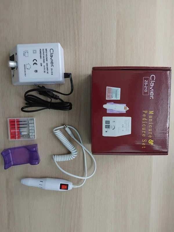 HIT Frezarka do Paznokci Hybryda Manicure + Zestaw Frezów