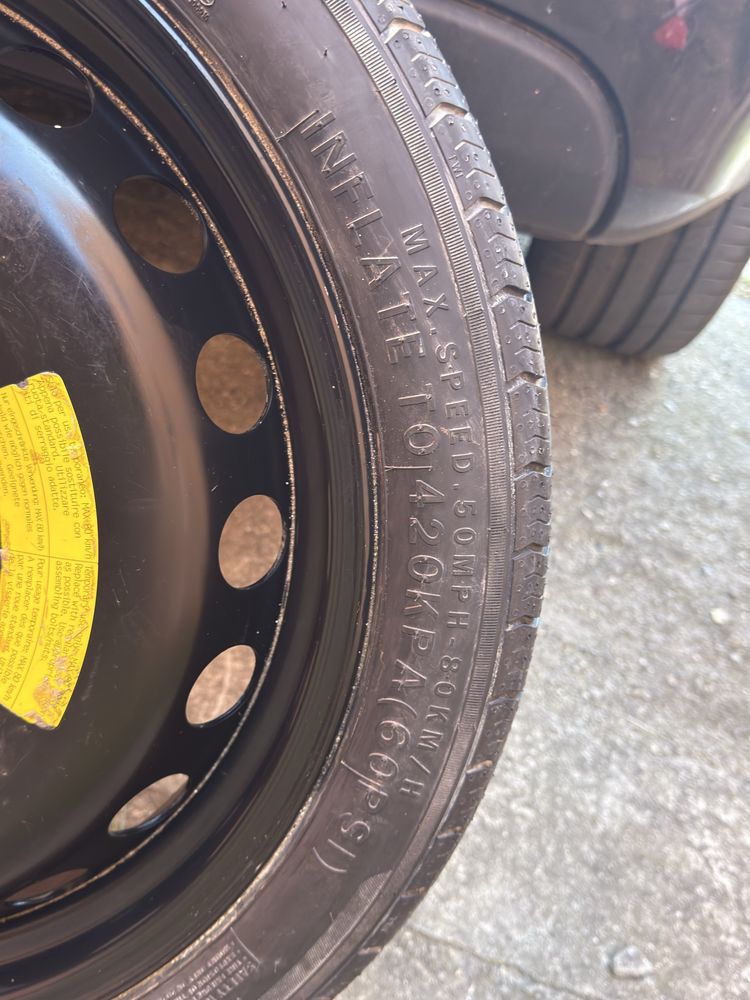 Koło dojazdowe AUDI A6 C8 NOWE 145/65R20 ORYGINAŁ