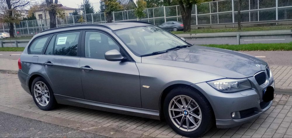 BMW e91 318D zamiana