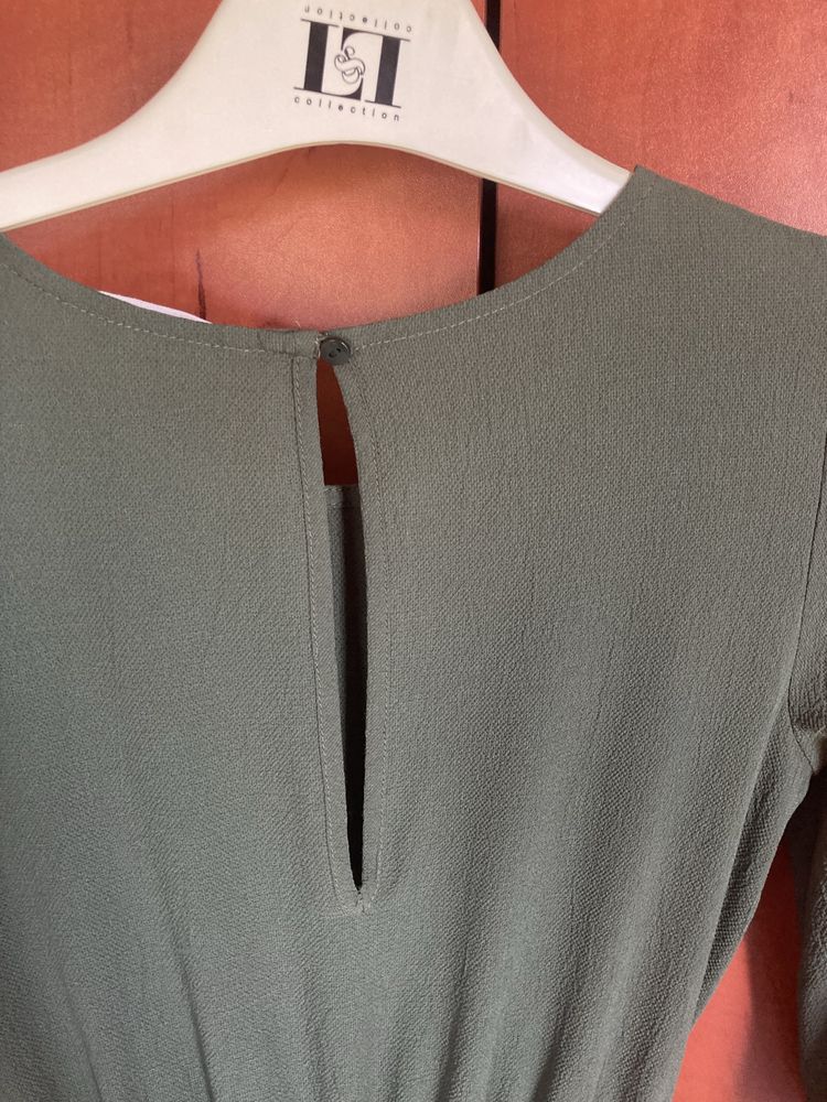 Kombinezon zielony krótki rękaw H&M