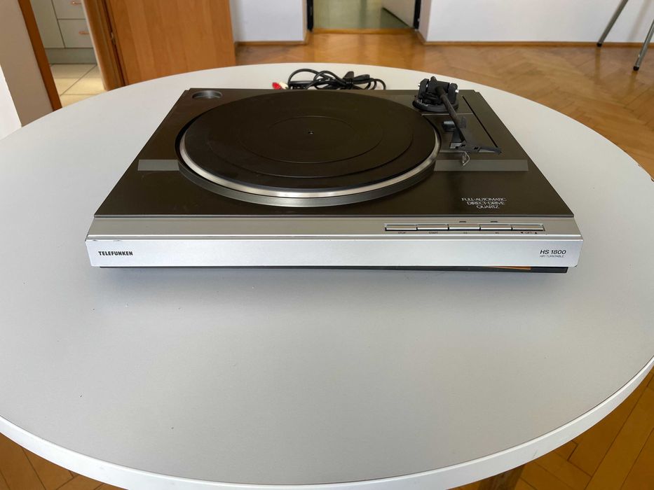 Zestaw uszkodzonych gramofonów Philips, CEC, Pioneer, Dual, Telefunken