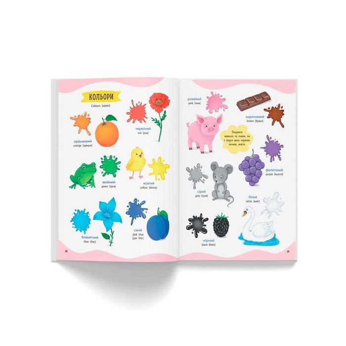 575 перших слів малюка. 650 корисних слів дошкільнят