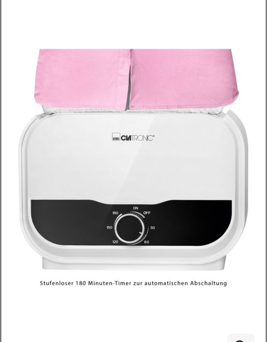 Парова система для прасування та сушіння Clatronic HBB 3734 — 2 в 1!