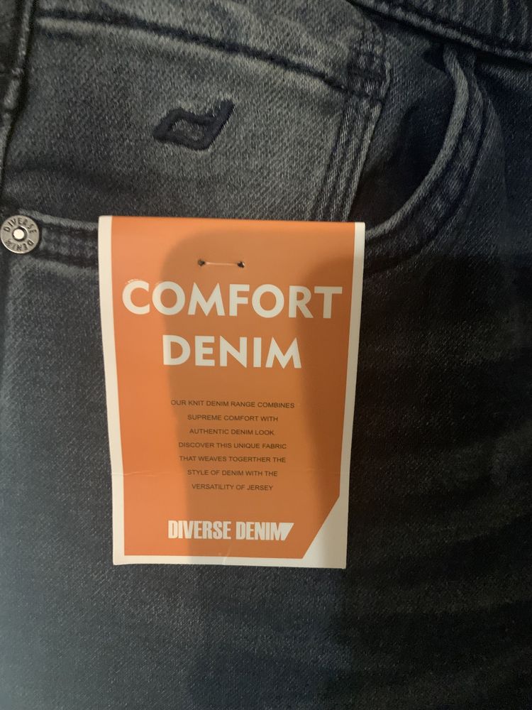 Spodnie męskie diverse jeans m/l