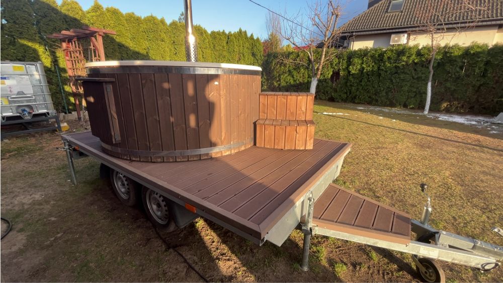 Wynajem Mobilna ruska bania / balia / jacuzzi Janów Lubelski Kraśnik