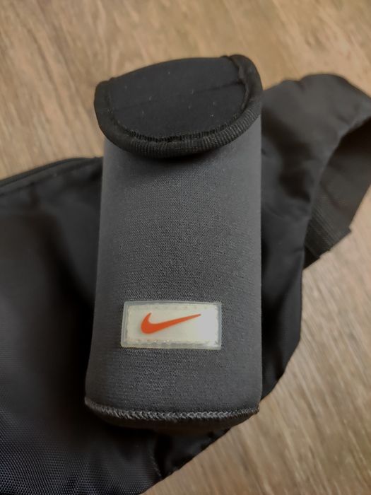 Поясна сумка Nike вінтажна вінтаж спортивна бананка чорна сіра y2k