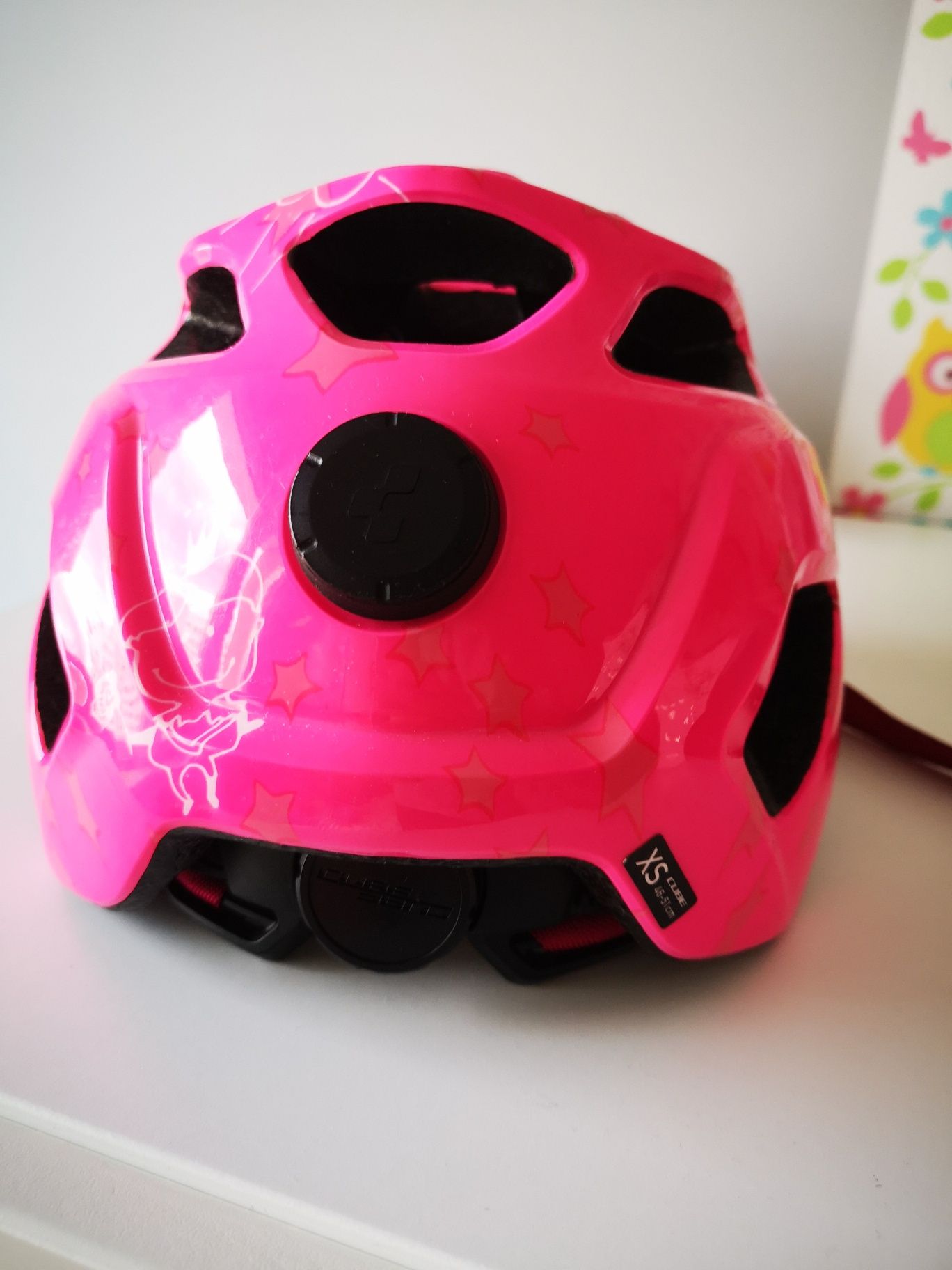 Kask rowerowy dla dziewczynek Cube Fink Junior - rozmiar XS (46-51 cm)