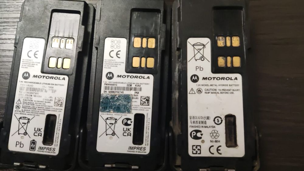 Аккумулятор для Рации Motorola DP 4400, 4800 2100 mAh Б/у