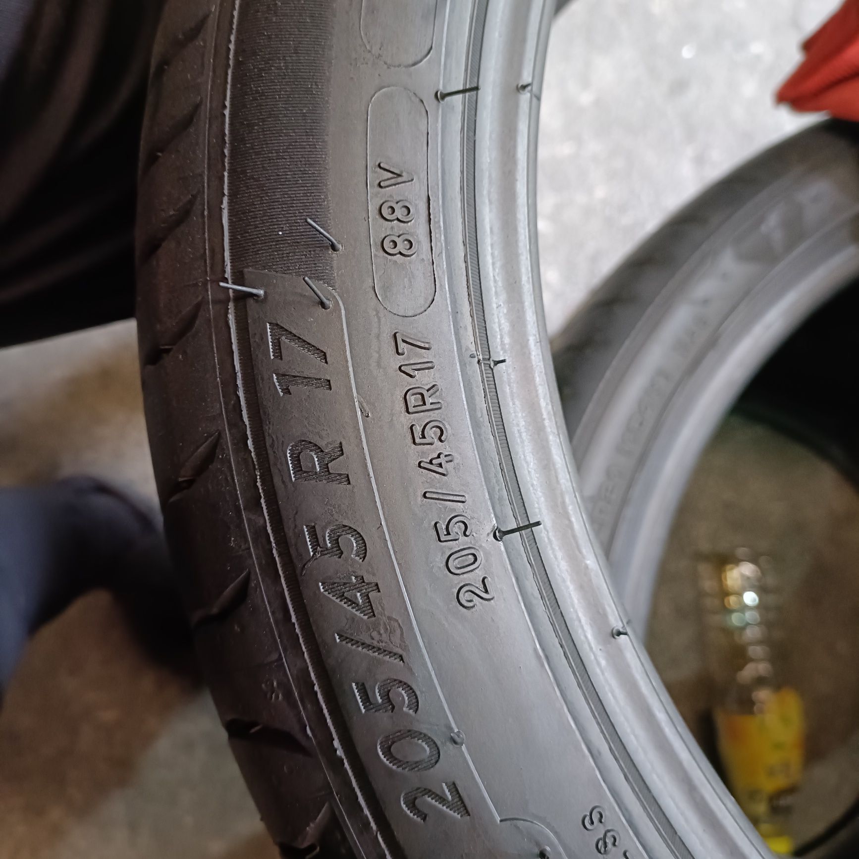 4x 205/45r17 Michelin Primacy 4 z końca 2022r Demo jak nowe