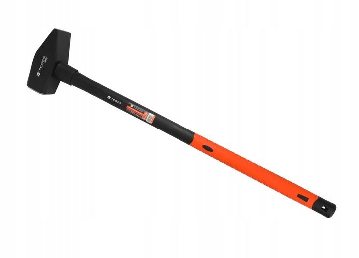 Młotek Ślusarski 5kg Młot Z Trzonkiem Fiberglass Teger