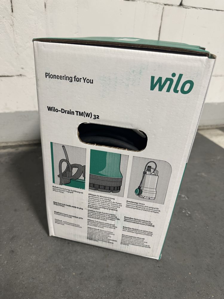 Pompa zatapialna WILO Drain TM 32/7 (przewód 5m)