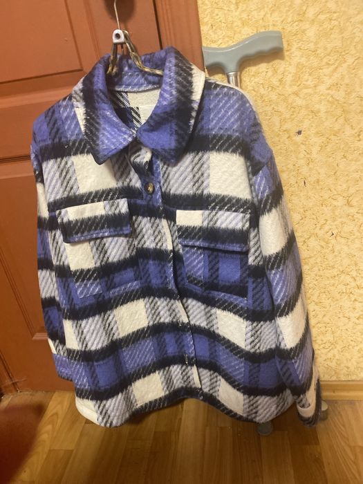 Куртка-рубашка в клетку