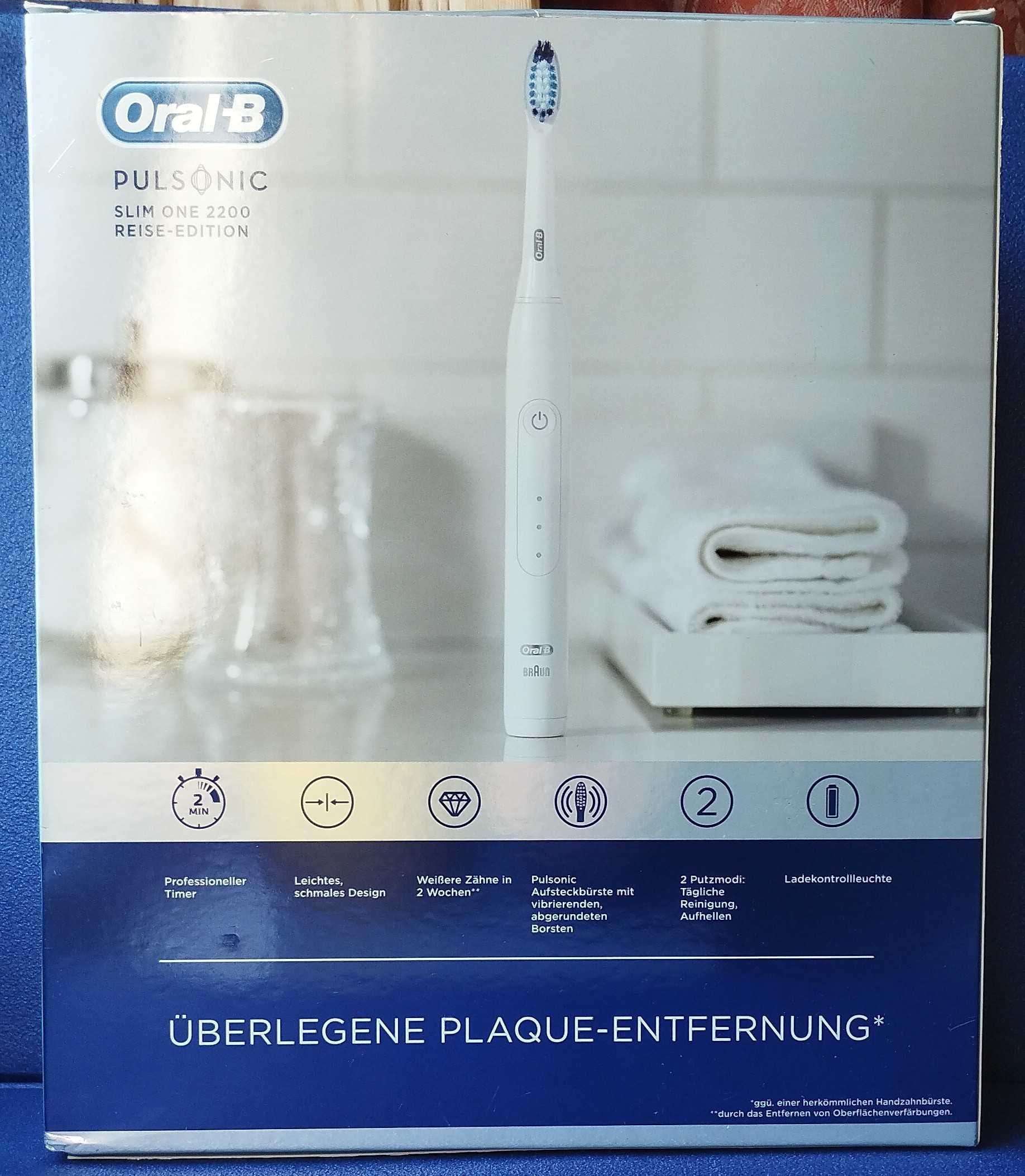 Szczoteczka Oral-B Pulsonic SlimOne 2200