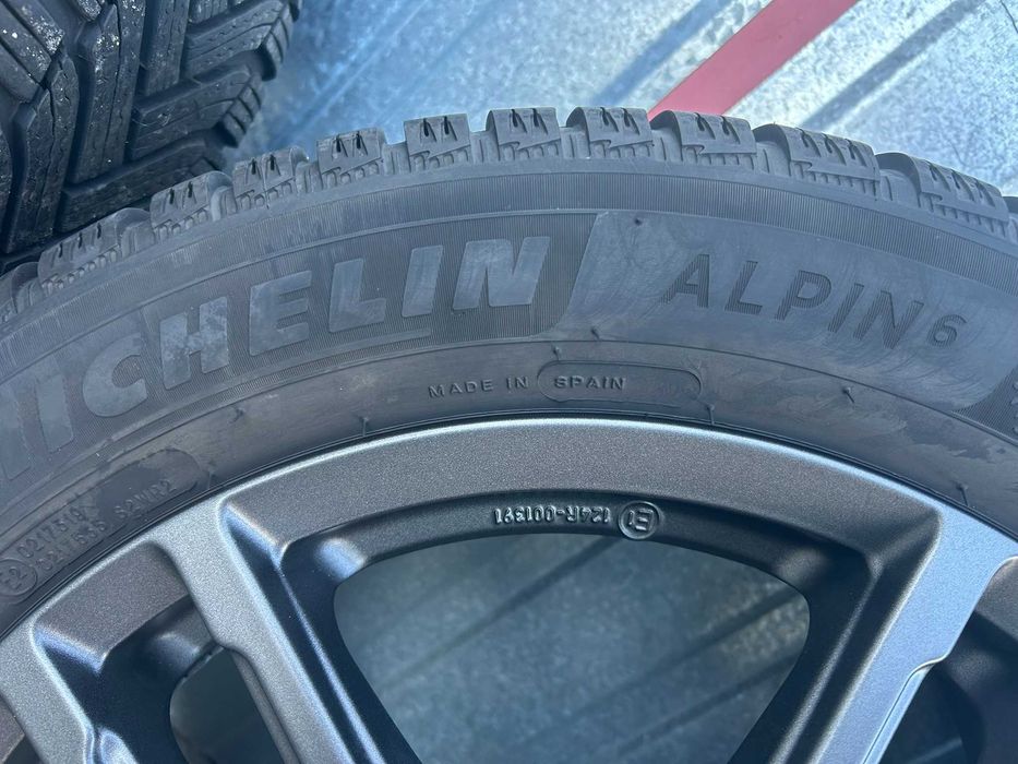 Felgi Dezent 17" 5x100 + Opony Michelin ALPIN 6 205/55 R17 95H