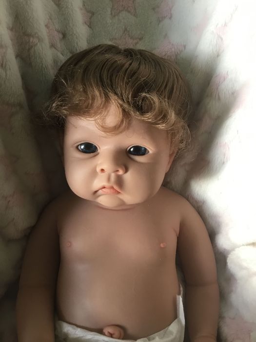 Boneca bebé reborn, silicone maleável (artigos novos)