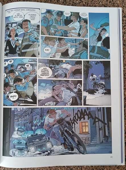 BD - Largo Winch: Mar Negro ; Ira Vermelha (Álbum Duplo)