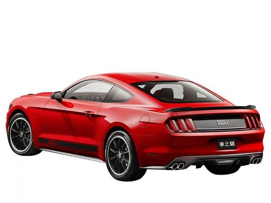 Спойлер багажника Ford Mustang 2015- ABS пластик під фарбування