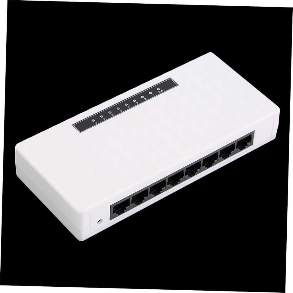 INF010 - Swith 8 portas RJ45 marca Gigabit