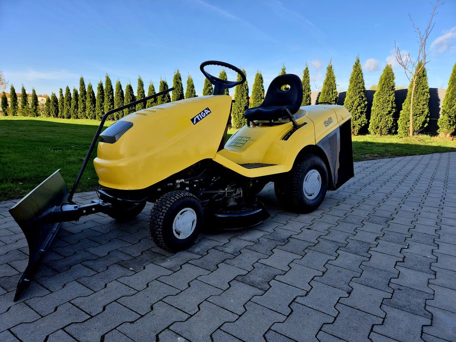 Traktorek Kosiarka STIGA 92 manualna Pług