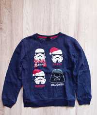 Sweter świąteczny star wars dla chłopca. Rozmiar 146/152